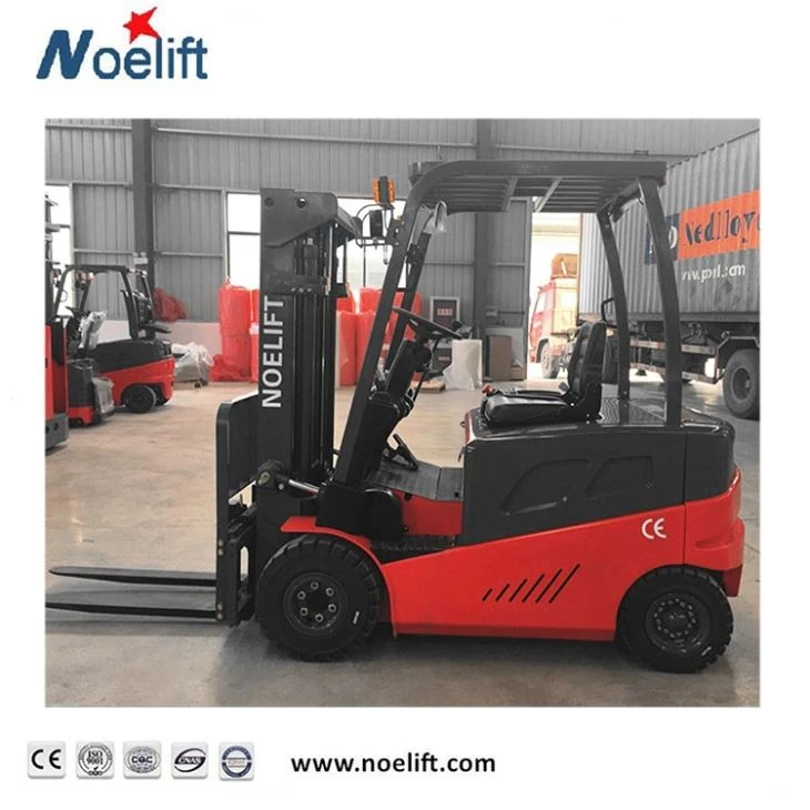 Electric Forklift With 2 Stage Mast